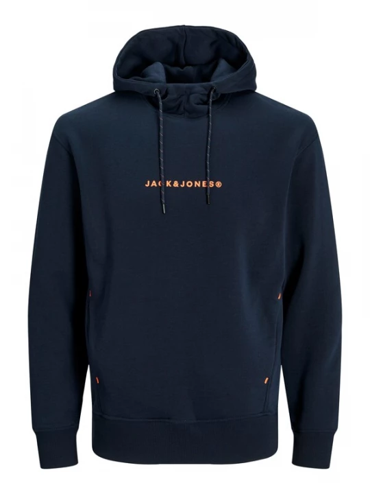 Foto van product JACK & JONES Sweatshirt 'JJTree' marine / oranje