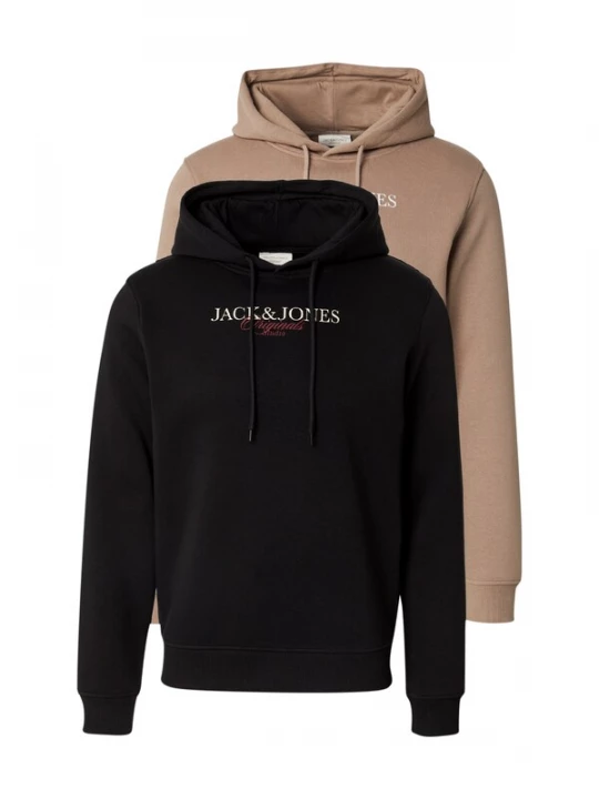 Foto van product JACK & JONES Sweatshirt 'JORBillyburg' brokaat / rood / zwart / wit