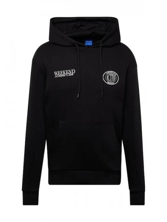 Foto van product JACK & JONES Sweatshirt 'JORBradley' zwart / offwhite