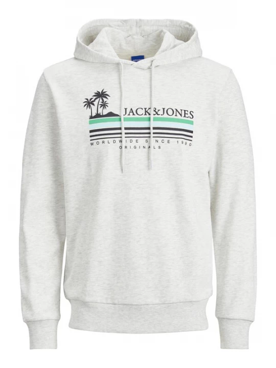 Foto van product JACK & JONES Sweatshirt 'JORCodyy' lichtblauw / groen / zwart / wit gemêleerd