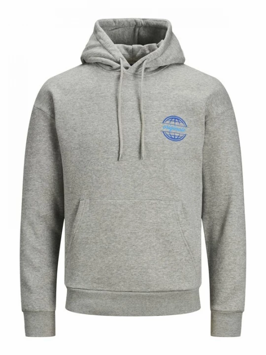 Foto van product JACK & JONES Sweatshirt 'JORColton' blauw / grijs gemêleerd / zwart / wit