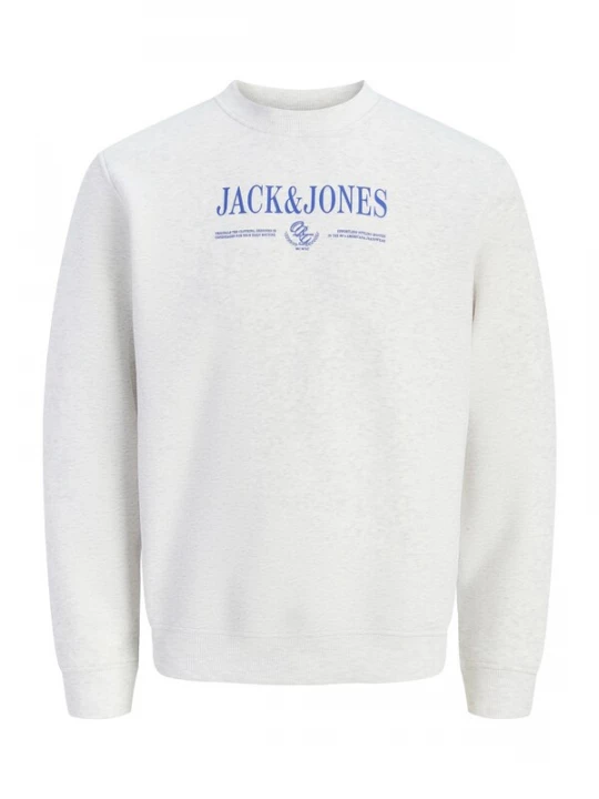 Foto van product JACK & JONES Sweatshirt 'JORFREDERIKSBERG' blauw / wit gemêleerd