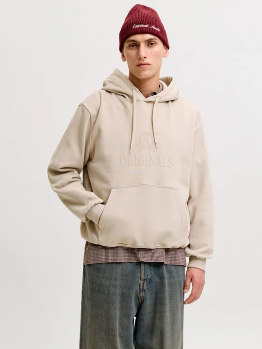 Foto van product JACK & JONES Sweatshirt 'JORFrederiksberg' lichtbeige