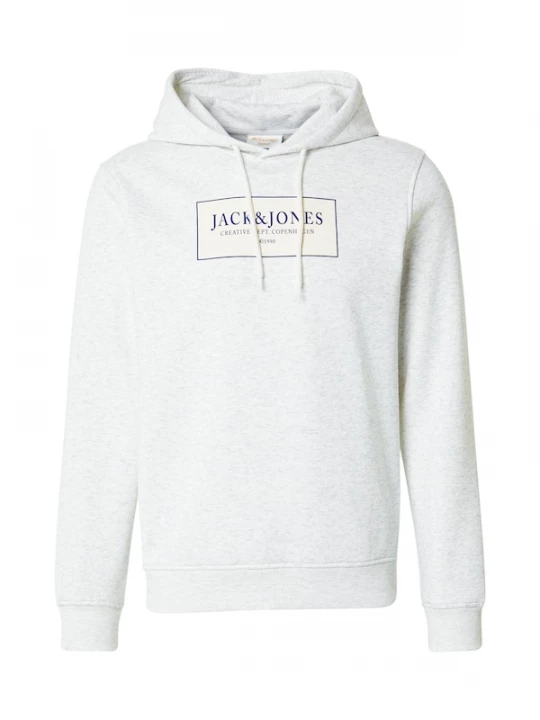Foto van product JACK & JONES Sweatshirt 'JORGREENE' marine / wit / wit gemêleerd