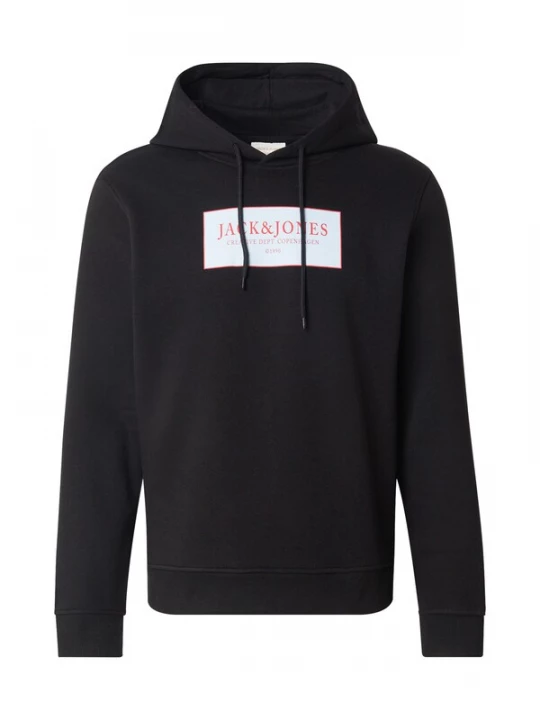 Foto van product JACK & JONES Sweatshirt 'JORGREENE' rood / zwart / wit