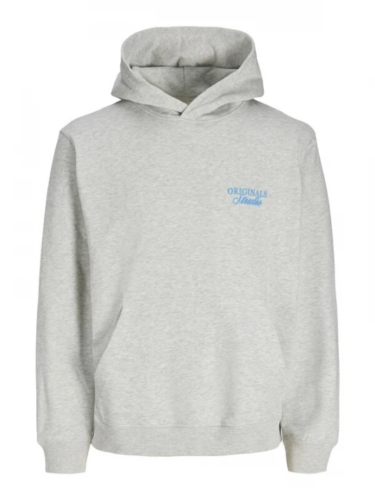 Foto van product JACK & JONES Sweatshirt 'JORNorrebro' azuur / wit gemêleerd