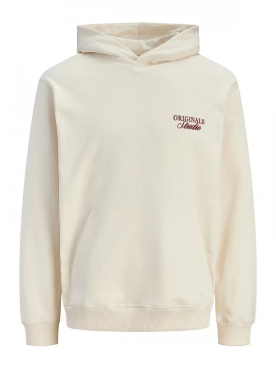 Foto van product JACK & JONES Sweatshirt 'JORNORREBRO' crème / rood
