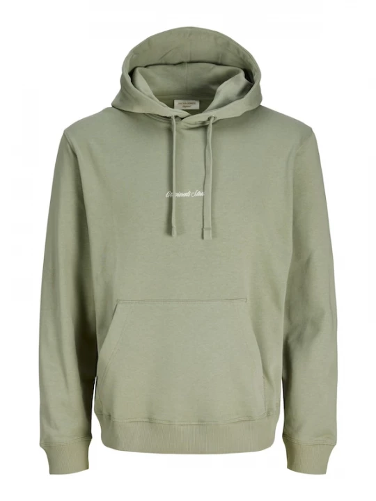 Foto van product JACK & JONES Sweatshirt 'JORNorrebro' pastelgroen / wit
