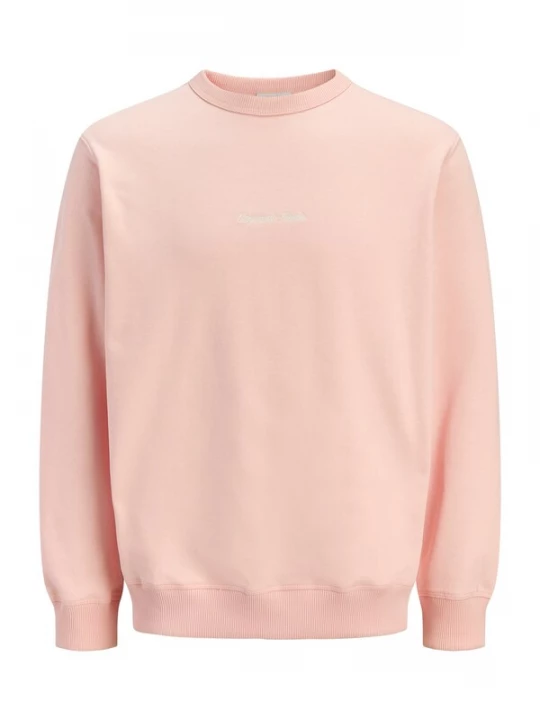Foto van product JACK & JONES Sweatshirt 'JORNorrebro' perzik / wit