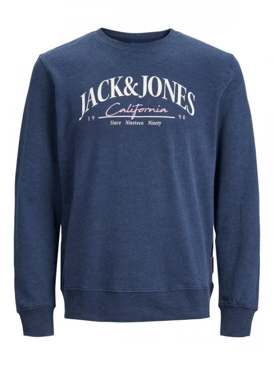 Foto van product JACK & JONES Sweatshirt 'JORPalma' navy / pastelroze / wit
