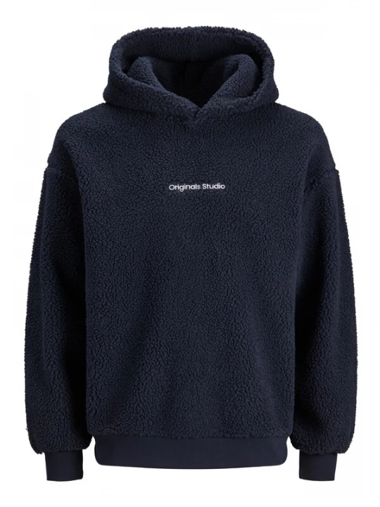 Foto van product JACK & JONES Sweatshirt 'JORVesterbro' nachtblauw / wit