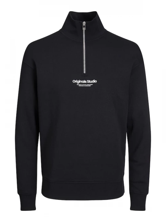 Foto van product JACK & JONES Sweatshirt 'JORVesterbro' zwart / wit