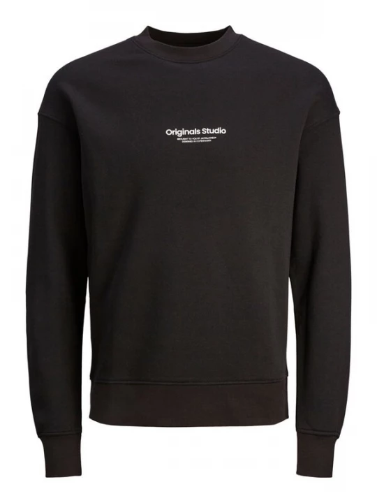 Foto van product JACK & JONES Sweatshirt 'JORVesterbro' zwart / wit