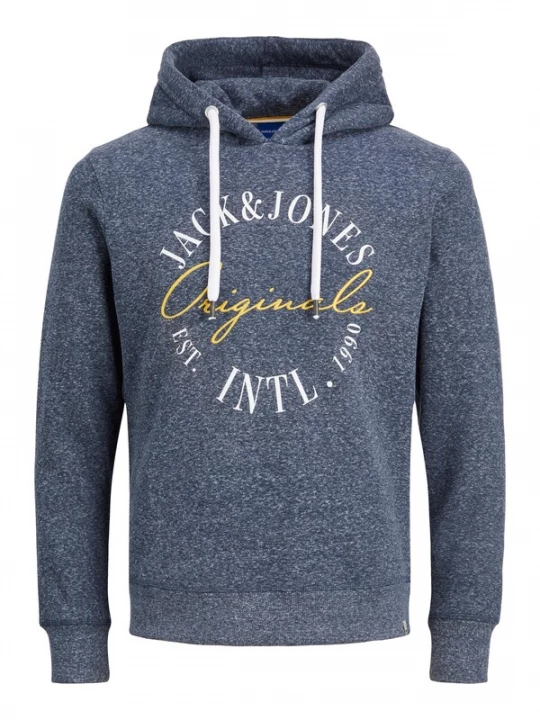 Foto van product JACK & JONES Sweatshirt 'JORWillow' smoky blue / geel / wit