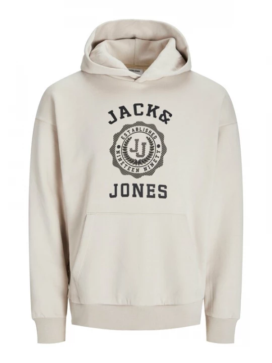 Foto van product JACK & JONES Sweatshirt 'JWHVICTO' beige / zwart
