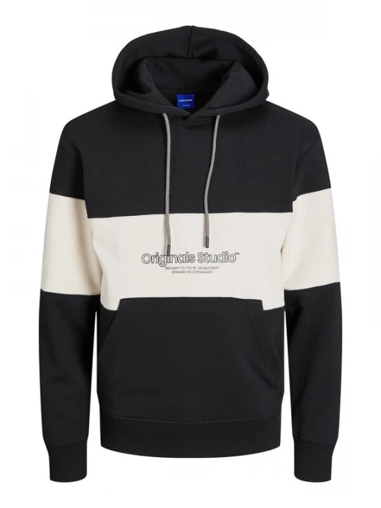 Foto van product JACK & JONES Sweatshirt 'Lakewood' beige / zwart