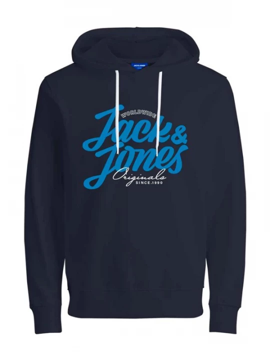 Foto van product JACK & JONES Sweatshirt 'List' blauw / navy / wit