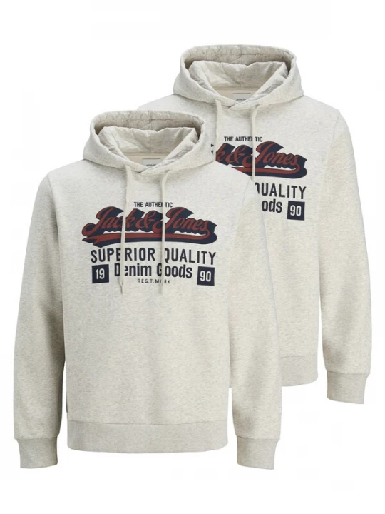 Foto van product JACK & JONES Sweatshirt 'Logo' lichtgrijs