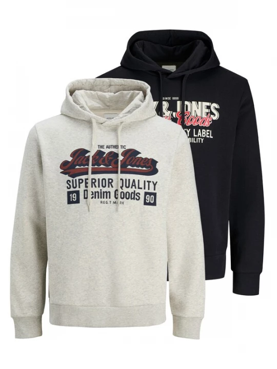 Foto van product JACK & JONES Sweatshirt 'Logo' lichtgrijs