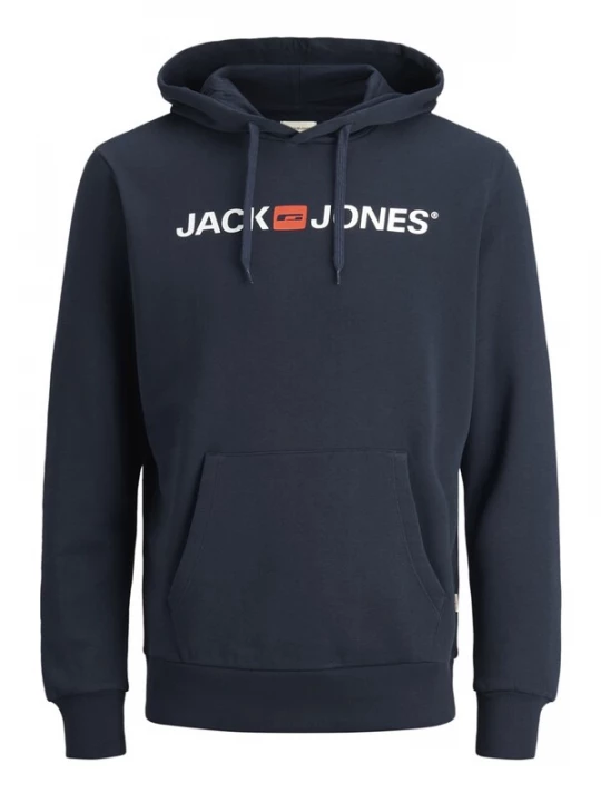 Foto van product JACK & JONES Sweatshirt 'Marco Bowie' nachtblauw / knalrood / offwhite