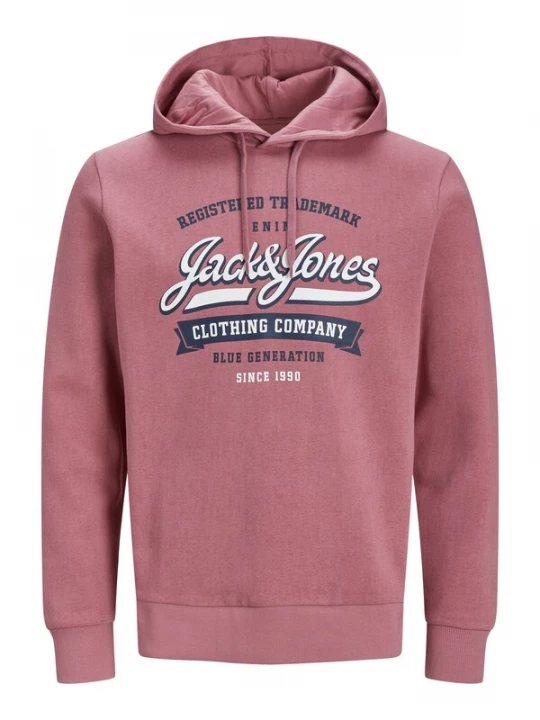 Foto van product JACK & JONES Sweatshirt marine / oudroze / wit