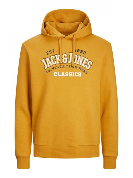 Foto van product JACK & JONES Sweatshirt navy / curry / wit