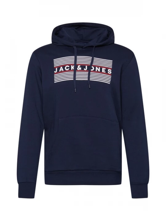 Foto van product JACK & JONES Sweatshirt navy / rood / wit