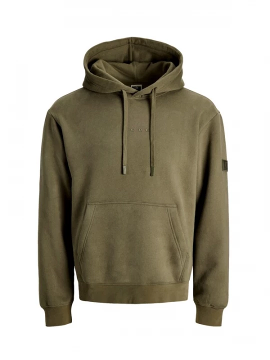 Foto van product JACK & JONES Sweatshirt 'Point' olijfgroen