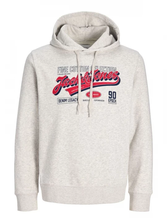 Foto van product JACK & JONES Sweatshirt rood / zwart / wit gemêleerd