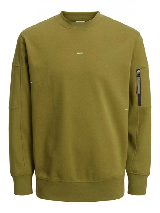 Foto van product JACK & JONES Sweatshirt 'Shade' olijfgroen