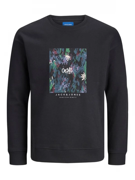 Foto van product JACK & JONES Sweatshirt 'Silver Lake' blauw / lila / zwart / wit
