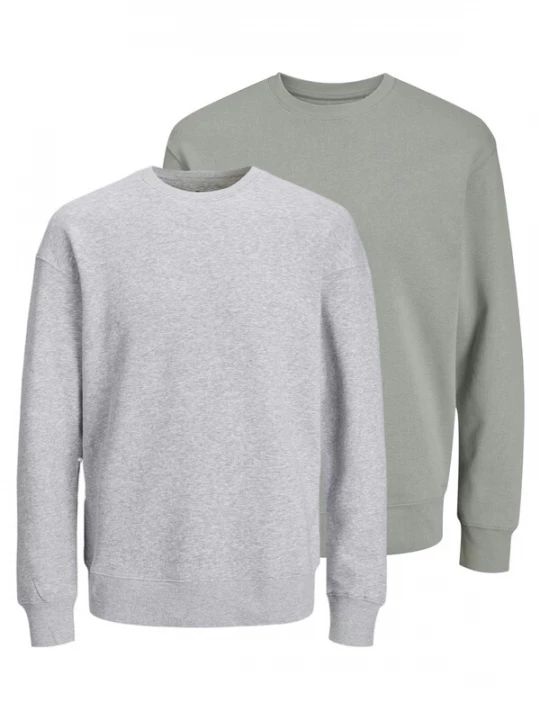 Foto van product JACK & JONES Sweatshirt 'Star' grijs gemêleerd