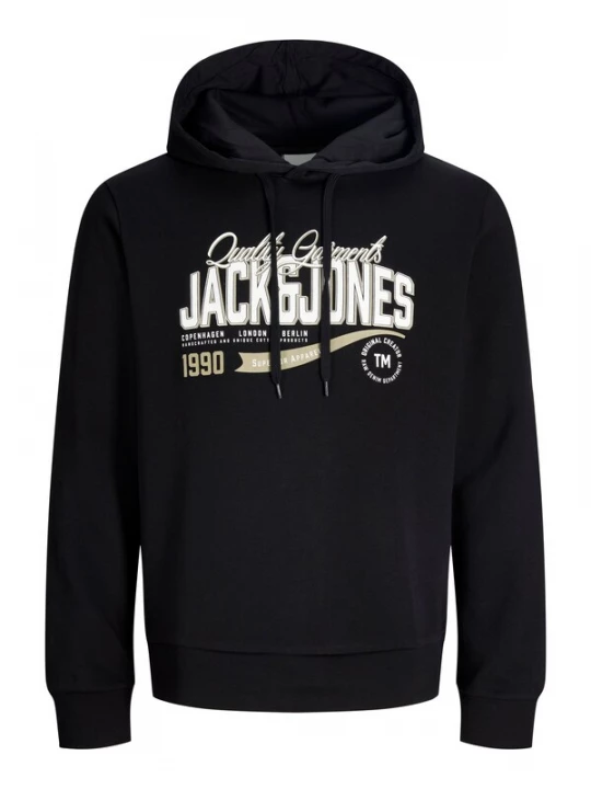Foto van product JACK & JONES Sweatshirt taupe / zwart / wit