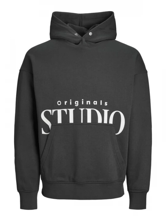 Foto van product JACK & JONES Sweatshirt 'Vesterbro' antraciet / wit