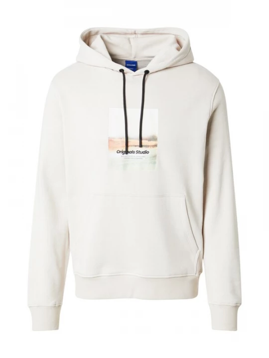 Foto van product JACK & JONES Sweatshirt 'Vesterbro' beige / lichtgeel / zwart