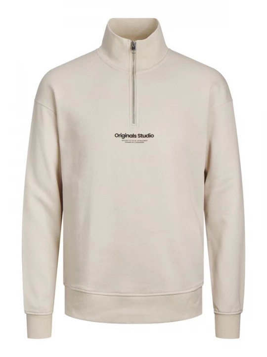 Foto van product JACK & JONES Sweatshirt 'Vesterbro' beige / zwart