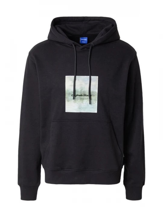Foto van product JACK & JONES Sweatshirt 'Vesterbro' grijs / basaltgrijs / zwart