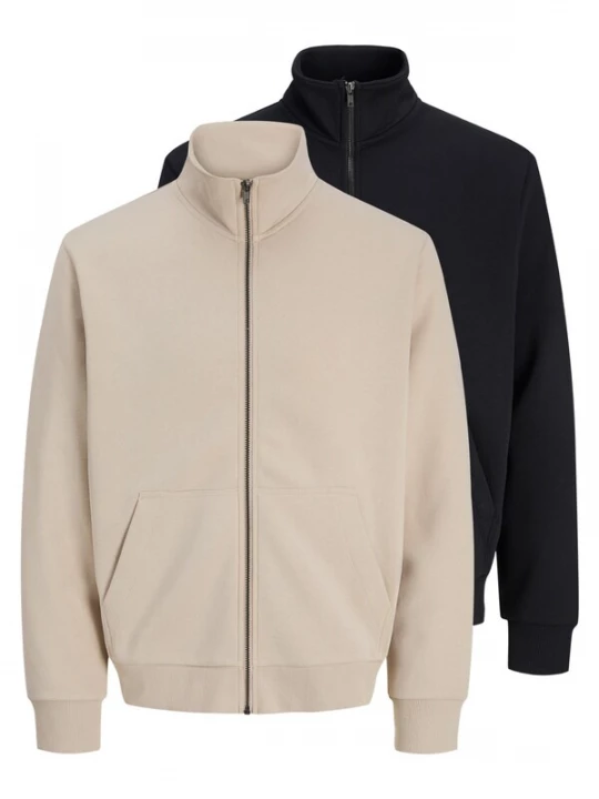 Foto van product JACK & JONES Sweatvest 'Bradley' beige gemêleerd