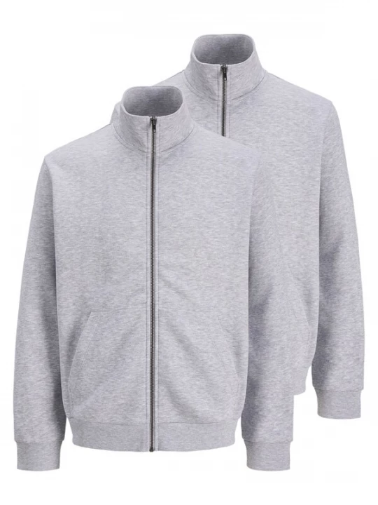Foto van product JACK & JONES Sweatvest 'Bradley' lichtgrijs