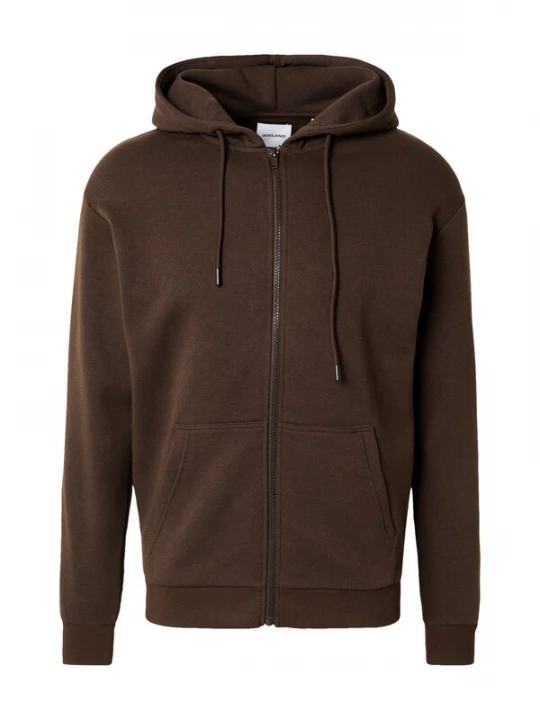 Foto van product JACK & JONES Sweatvest 'JJEBradley' donkerbruin