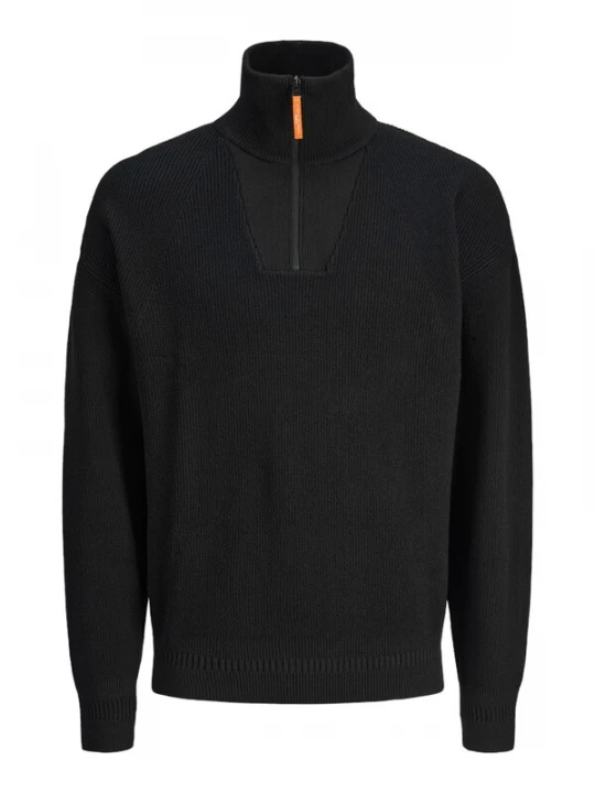 Foto van product JACK & JONES Trui donkeroranje / zwart