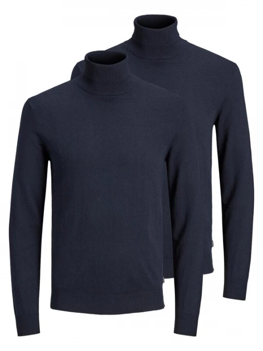 Foto van product JACK & JONES Trui 'Emil Knit' donkerblauw