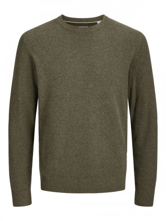 Foto van product JACK & JONES Trui 'Eryder' donkergroen