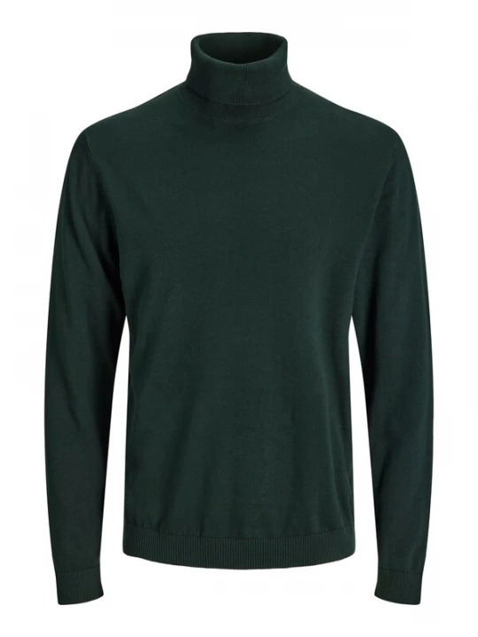 Foto van product JACK & JONES Trui 'JJEBasic' donkergroen