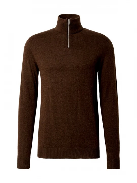 Foto van product JACK & JONES Trui 'JJEEmil' donkerbruin