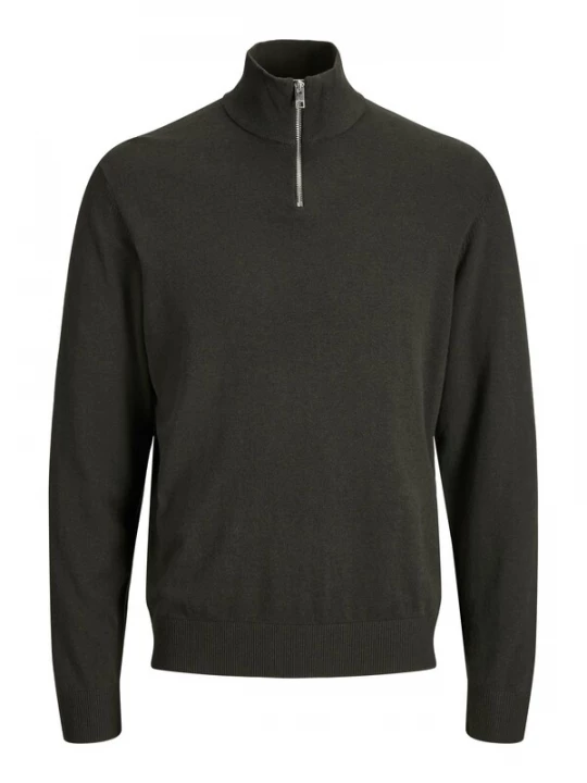 Foto van product JACK & JONES Trui 'JJEEmil' donkergroen