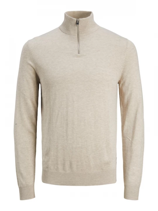 Foto van product JACK & JONES Trui 'JJEmil' beige gemêleerd