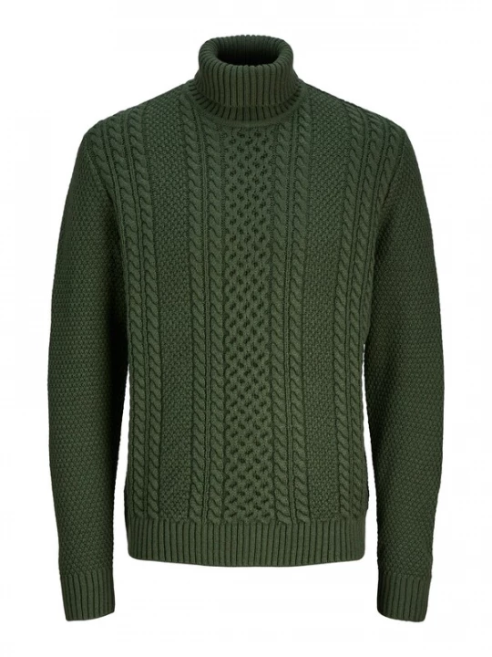 Foto van product JACK & JONES Trui 'JJPaul' olijfgroen