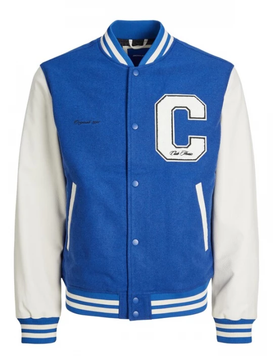Foto van product JACK & JONES Tussenjas blauw / zwart / wit