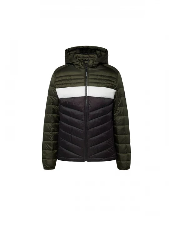 Foto van product JACK & JONES Tussenjas 'Hero' bruin / groen / wit
